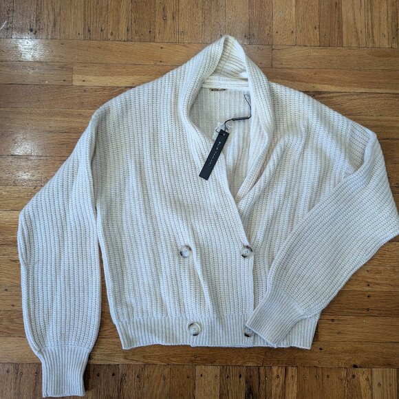 Elie Tahari Cashmere Cardigan Sweater NWT - Picture 1 of 4